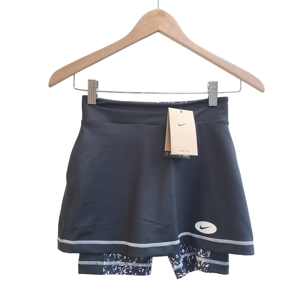 Nike Dri-fit Icon Clash 2-in-1 Training Skirt, Size Small Activewear Tennis Golf